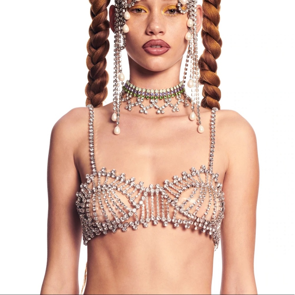 AREA Crystal Bra